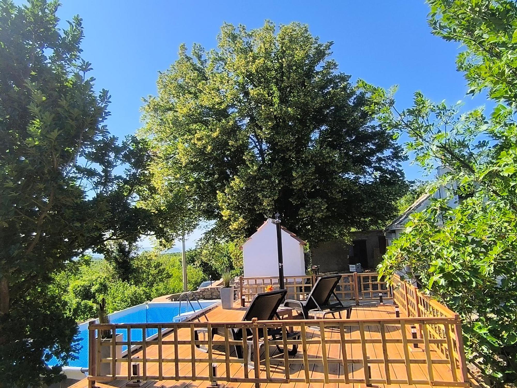 Holiday Home Lucija "" Private House With Pool "" Jablanac Eksteriør billede
