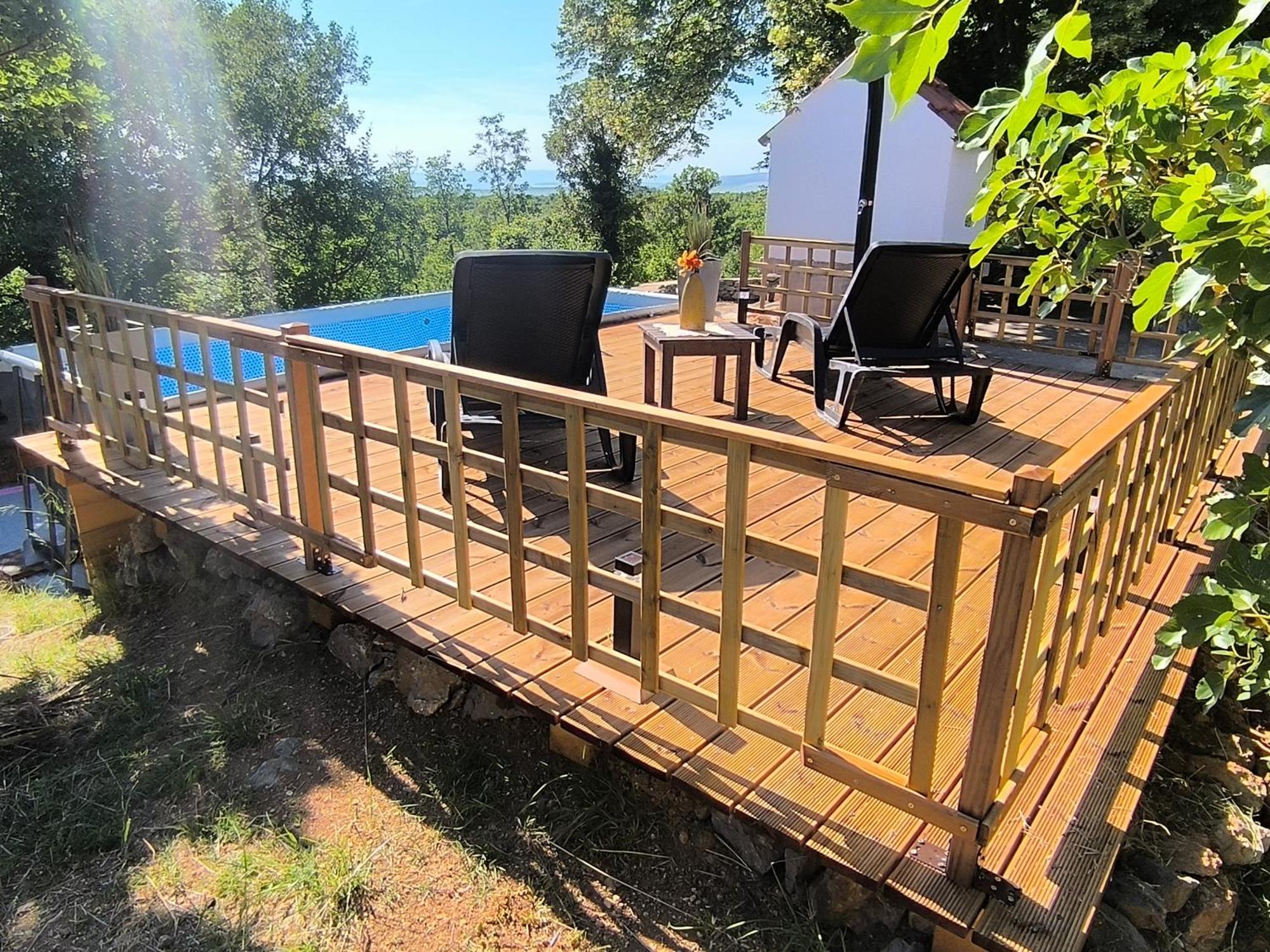 Holiday Home Lucija "" Private House With Pool "" Jablanac Eksteriør billede